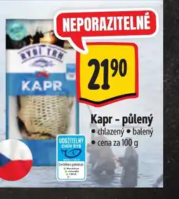 Albert Kapr - půlený nabídka