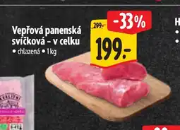 Albert Vepřová panenská svíčková - v celku nabídka