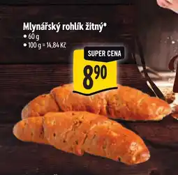 Albert Mlynářský rohlík žitný* nabídka