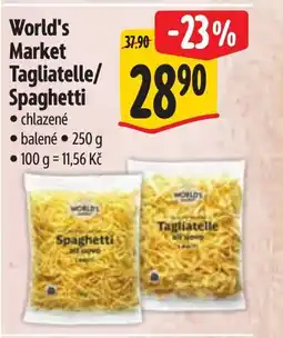 Albert World's Market Tagliatelle/ Spaghetti nabídka