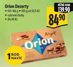 Albert Orion Dezerty nabídka