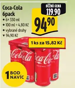 Albert Coca-Cola 6pack nabídka