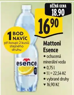 Albert Mattoni Esence nabídka