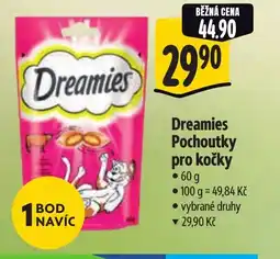 Albert Dreamies Pochoutky pro kočky nabídka