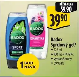 Albert Radox Sprchový gel* nabídka