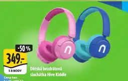 Albert Dětská bezdrátová sluchátka Hive Kiddie nabídka