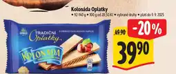Albert Kolonáda Oplatky nabídka