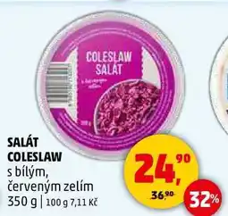 Penny Market SALÁT COLESLAW s bílým, červeným zelím, 350 g nabídka
