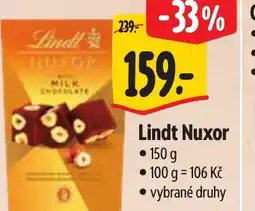 Albert Lindt Nuxor nabídka