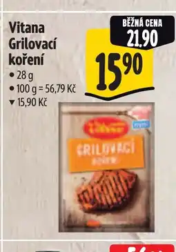 Albert Vitana Grilovací koření nabídka