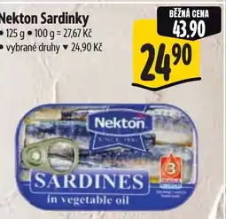 Albert Nekton Sardinky nabídka