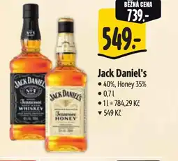 Albert Jack Daniel's nabídka