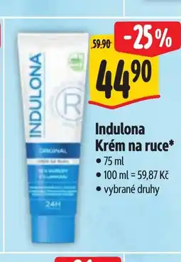 Albert Indulona Krém na ruce* nabídka