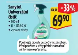 Albert Sanytol Univerzální čistič nabídka