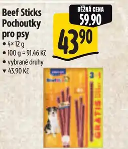 Albert Beef Sticks Pochoutky pro psy • nabídka