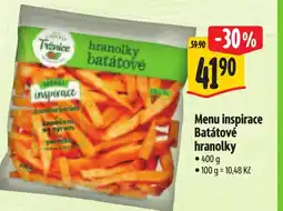 Albert Menu inspirace Batátové hranolky nabídka