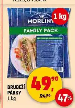 Penny Market DRŮBEŽÍ PÁRKY, 1 kg nabídka