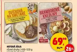 Penny Market HOTOVÁ JÍDLA různé druhy, 450-520 g nabídka