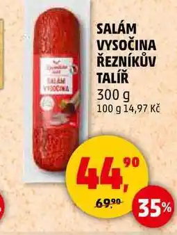 Penny Market SALÁM VYSOČINA ŘEZNÍKŮV TALÍŘ, 300 g nabídka