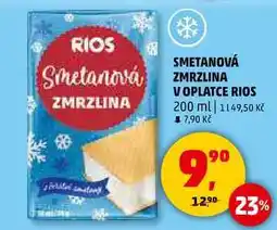 Penny Market SMETANOVÁ ZMRZLINA V OPLATCE RIOS, 200 ml nabídka