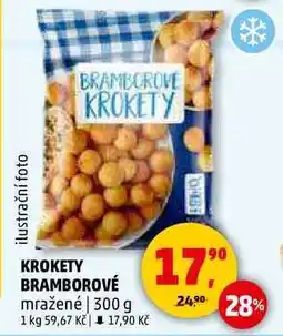 Penny Market KROKETY BRAMBOROVÉ mražené, 300 g nabídka