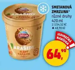 Penny Market SMETANOVÁ ZMRZLINA různé druhy, 420 ml nabídka