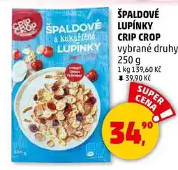 Penny Market ŠPALDOVÉ LUPÍNKY CRIP CROP vybrané druhy, 250 g nabídka