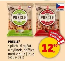 Penny Market PRECLE s příchutí rajčat a bylinek, hořčice- med-cibule, 90 g nabídka