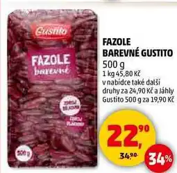 Penny Market FAZOLE BAREVNÉ GUSTITO, 500 g nabídka