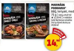 Penny Market MARINÁDA PODRAVKA, BBQ, teriyaki, med, 75 g nabídka