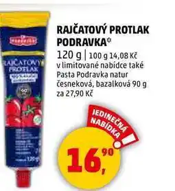 Penny Market RAJČATOVÝ PROTLAK PODRAVKA, 120 g nabídka