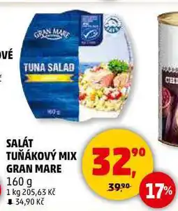 Penny Market SALÁT TUŇÁKOVÝ MIX GRAN MARE, 160 g nabídka
