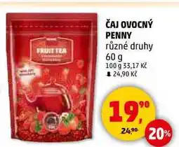 Penny Market ČAJ OVOCNÝ PENNY různé druhy, 60 g nabídka