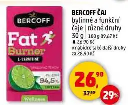 Penny Market BERCOFF ČAJ bylinné a funkční čaje různé druhy, 30 g nabídka