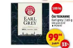 Penny Market ČAJ TEEKANNE Earl grey, 165 g nabídka