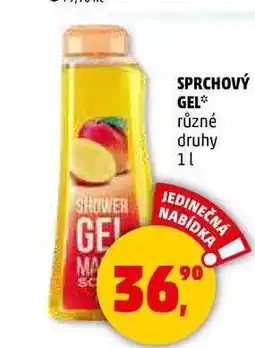 Penny Market SPRCHOVÝ GEL různé druhy, 1 l nabídka