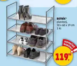 Penny Market BOTNÍK plastový, 50 x 60 x 19 cm, 1 ks nabídka
