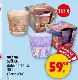 Penny Market VONNÁ SVÍČKA doba hoření až 30 h, různé vůně, 1 ks nabídka