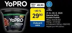 Tesco Danone YoPro Protein Pudink, 180 g, více druhů nabídka