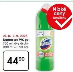 Tesco Domestos WC gel, 750 ml nabídka