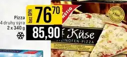 Jip Pizza 4 druhy sýra nabídka