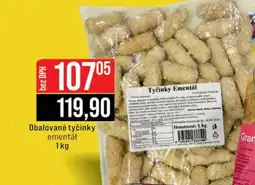 Jip Obalované tyčinky ementál nabídka