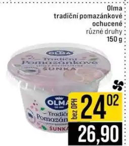 Jip Olma tradiční pomazánkové ochucené nabídka