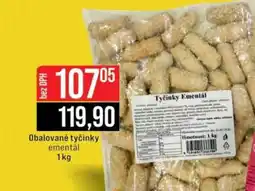 Jip Obalované tyčinky ementál nabídka