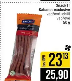 Jip SNACK IT Kabanos exclusive nabídka