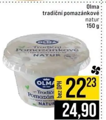 Jip Olma Tradiční pomazánkové natur nabídka