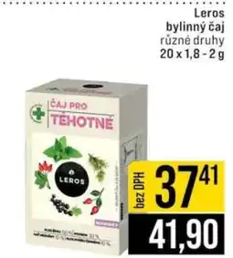 Jip Leros bylinný čaj nabídka