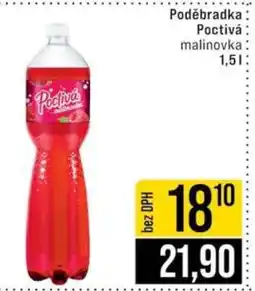 Jip Poděbradka Poctivá malinovka nabídka