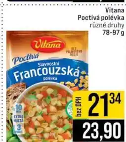 Jip Vitana Poctivá polévka nabídka
