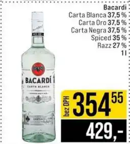 Jip Bacardi nabídka